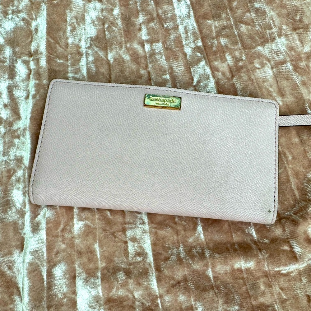 Kate spade pink wallet !